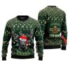 Personalized Reindeer Jameson Whiskey Ugly Christmas Sweater - Image 1