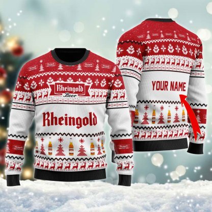personalized rheingold ugly christmas sweater 1 Personalized Rheingold Ugly Christmas Sweater - Image 1