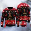 Personalized Spiced Rum Black Ugly Christmas Sweater - Image 1