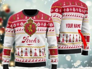 Personalized Strohs Ugly Christmas Sweater - Image 1