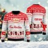 Personalized Tim Hortons Ugly Christmas Sweater - Image 1