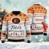 Personalized Titos Ugly Christmas Sweater - Image 1