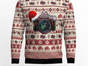 Photograph Save You Ugly Christmas Sweater - Image 1