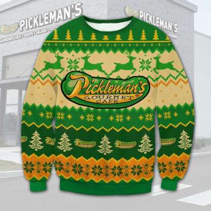 picklemens ugly christmas sweater 1 Picklemens Ugly Christmas Sweater - Image 1