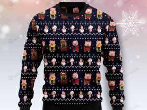 Pigs Cute Ugly Christmas Sweater - Image 1