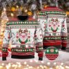 Pigs Santa Hat Ugly Christmas Sweater For Men Women Christmas Gift Sweater Funny Xmas - Image 1