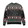 Pine Tree Snowflake Cute Doggy Ugly Christmas Sweater - Image 2