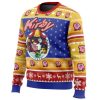 Pink Puff Christmas Kirby Ugly Christmas Sweater - Image 2