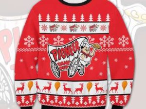 Pioneer Chicken Ugly Christmas Sweater - Image 1