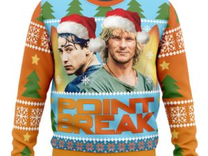 Point Break Ugly Christmas Sweater - Image 1