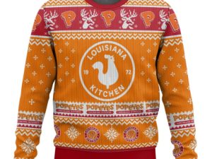 Popeyes Ugly Christmas Sweater Holiday Gift - Image 1