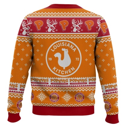 popeyes ugly christmas sweater holiday gift 2 Popeyes Ugly Christmas Sweater Holiday Gift - Image 2