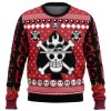 Portgas D Ace Op Pirates Ugly Christmas Sweater - Image 1