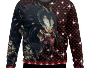 Predator Ugly Christmas Sweater - Image 1