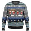 Psycho Holiday Psycho Pass Ugly Christmas Sweater - Image 1