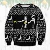 Pulp Fiction Banana Ugly Christmas Sweater - Image 1