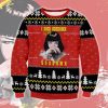 Pulp Fiction Ugly Christmas Sweater Holiday Gift - Image 1