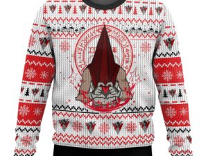 Pyramid Head Ugly Christmas Sweater - Image 1