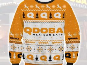 Qdoba Ugly Christmas Sweater - Image 1