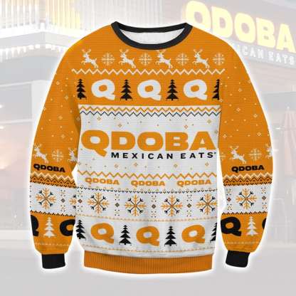 qdoba ugly christmas sweater 1 Qdoba Ugly Christmas Sweater - Image 1
