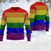Rainbow Flag Lgbtq Ugly Christmas Sweater - Image 1