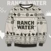 Ranch Water Seltzer Ugly Christmas Sweater - Image 1