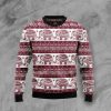 Red Elephant Mandala Ugly Christmas Sweater Christmas Sweater Ugly Christmas Sweater - Image 1