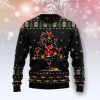 Red Wine Christmas Ugly Christmas Sweater Holiday Gift - Image 1