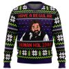 Regular Human Holiday What We Do In The Shadows Ugly Christmas Sweater - Image 1