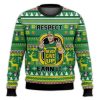 Respect Earn It Never Give Up John Cena Ugly Christmas Sweater - Image 1