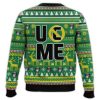Respect Earn It Never Give Up John Cena Ugly Christmas Sweater - Image 2