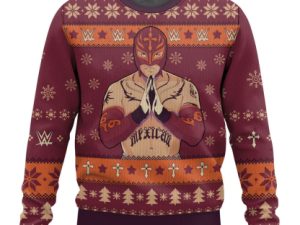 Rey Mysterio Ugly Christmas Sweater - Image 1