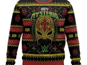 Rey Mysterio Ugly Christmas Sweater Holiday Gift - Image 1