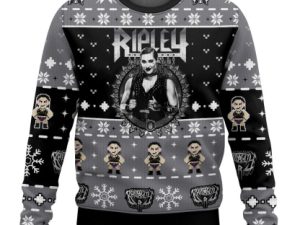 Rhea Ripley Ugly Christmas Sweater - Image 1