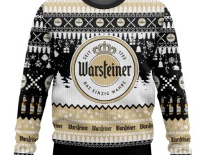 Rich And Crisp Lager German Beer Ugly Christmas Sweater - Image 1