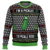 Rick And Morty Pickle Rick Ugly Christmas Sweater - Image 1