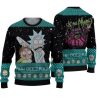 Rick And Morty Ugly Christmas Sweater - Image 1