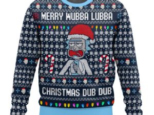 Rick Merry Wubba Lubba Ugly Christmas Sweater - Image 1