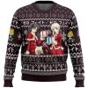 Rin And Saber Santa Fate Zero Ugly Christmas Sweater - Image 1