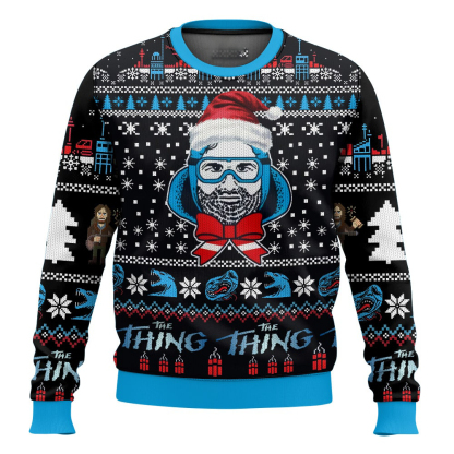 rj macready the thing ugly christmas sweater 1 Rj Macready The Thing Ugly Christmas Sweater - Image 1