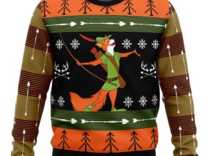 Robin Hood Ugly Christmas Sweater - Image 1