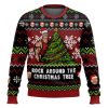 Rock Around The Christmas Tree The Rock Ugly Christmas Sweater - Image 1