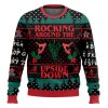 Rocking Around The Upside Down Stranger Things Ugly Christmas Sweater - Image 1