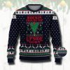Rocking Around The Upside Down Ugly Christmas Sweater Knitted Sweater - Image 1