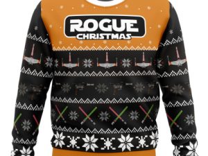 Rogue Christmas Cosmic Battles Ugly Christmas Sweater - Image 1