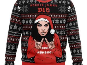 Ronnie James Dio Ugly Christmas Sweater - Image 1