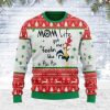 Rooster Mom Life Got Me Feelin Like Hei Hei Ugly Christmas Sweater - Image 1