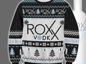 Roxx Vodka Ugly Christmas Sweater - Image 1