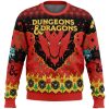 Ruby Dragon Dungeons And Dragons Ugly Christmas Sweater - Image 1