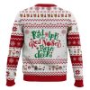 Rudolph The Red Nosed Reindeer Ugly Christmas Sweater Holiday Gift - Image 2